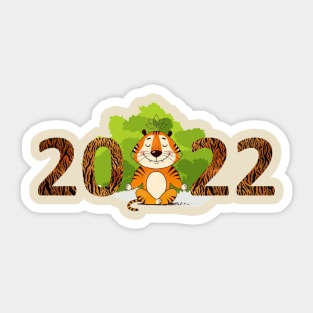 New Year 2022 Sticker